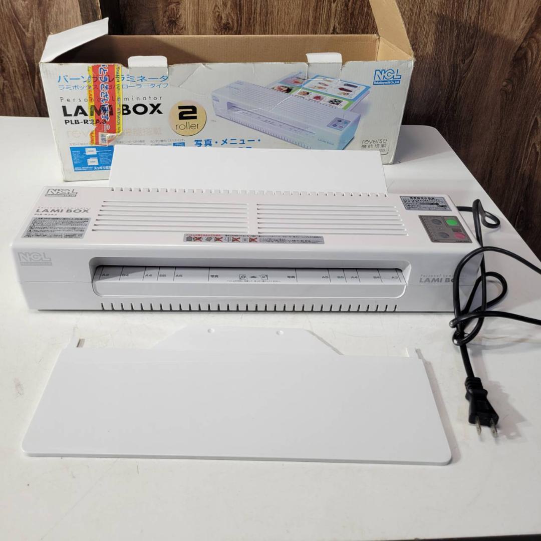 C800 パーソナルラミネーターNCL ナカバヤシ PLB-R2A3 - メルカリ