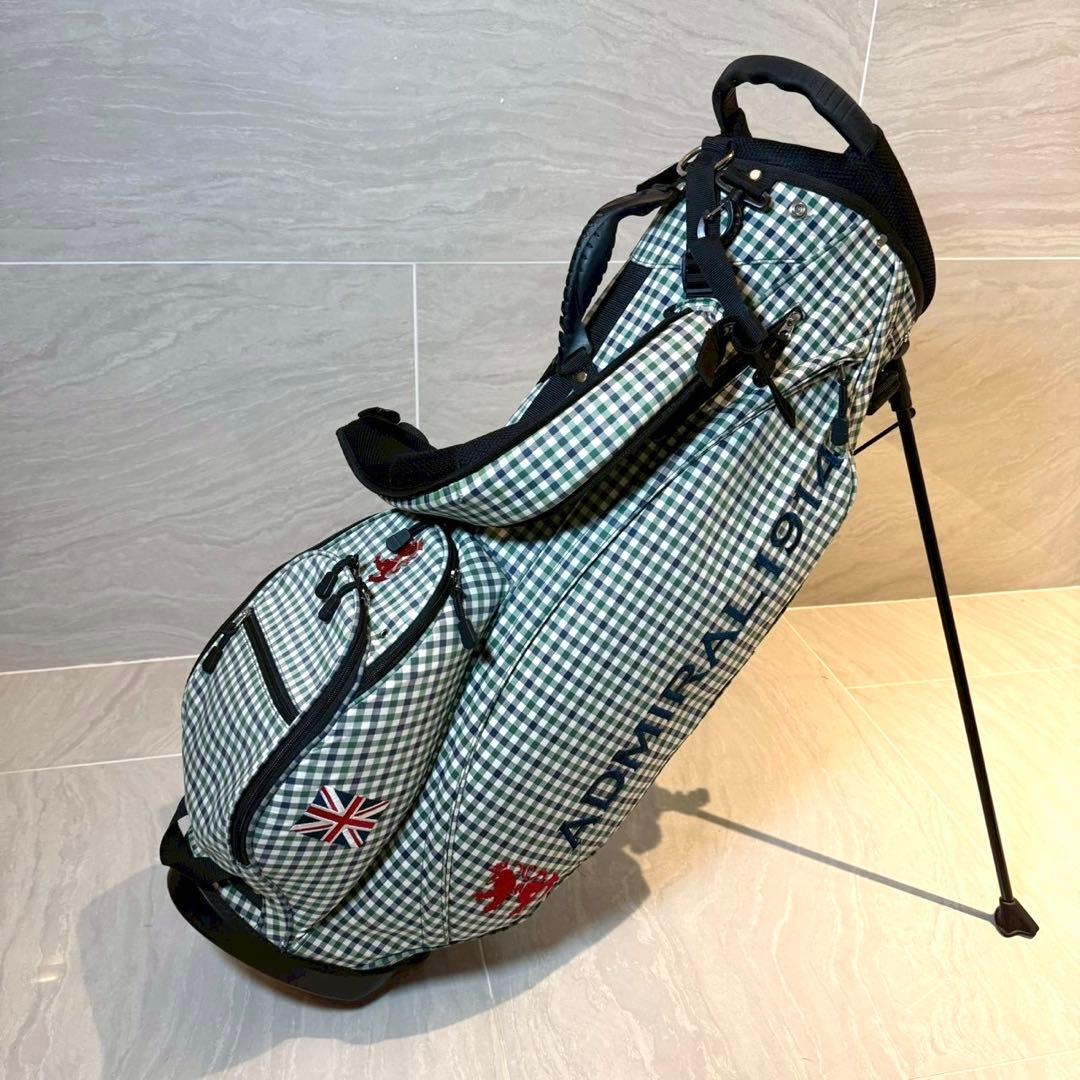 ADMIRAL キャディバッグ 9.0型 Admiral Golf（アドミラルゴルフ） キャディバッグ メンズ 9.0型 5分割
