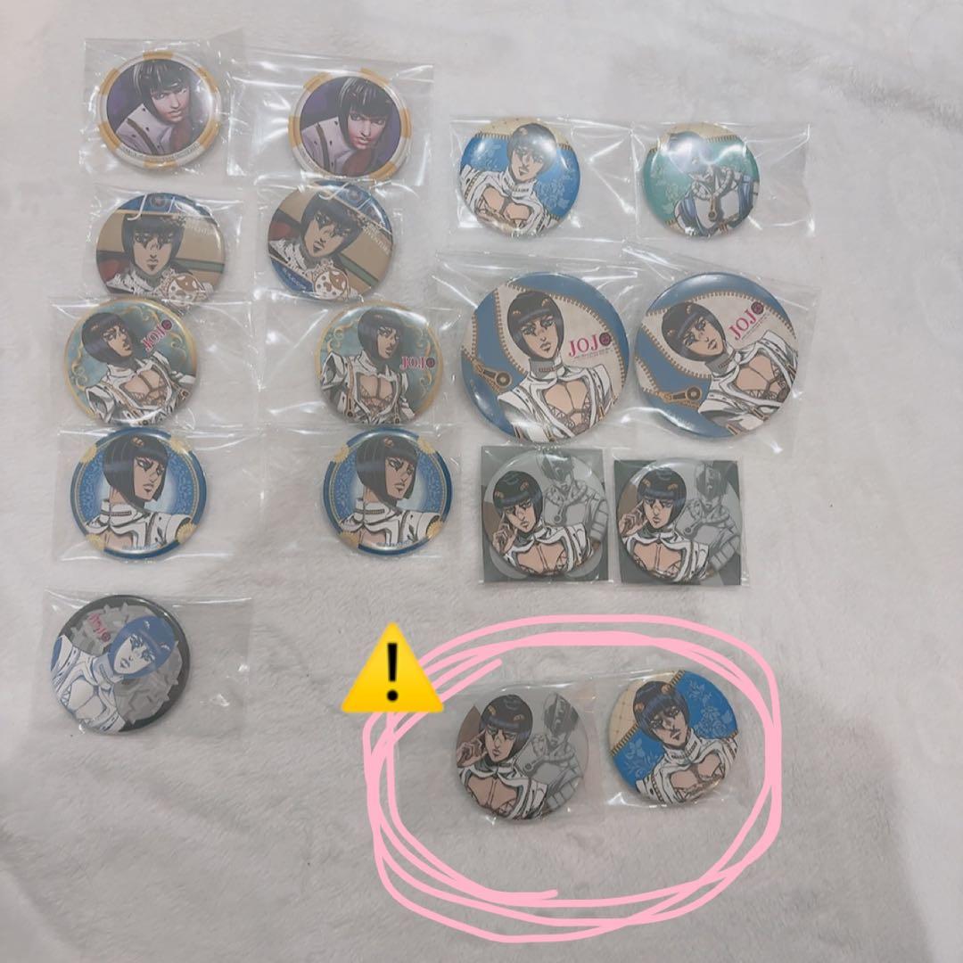 ブチャラティ 缶バッジセット ジョジョ5部 Esperienza d'oro 缶バッジセット - メルカリ