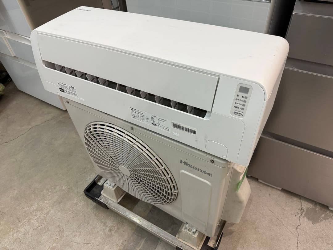 リモ欠【高年式】 2022年式 2.2kw ハイセンスエアコンHA-S22EE1