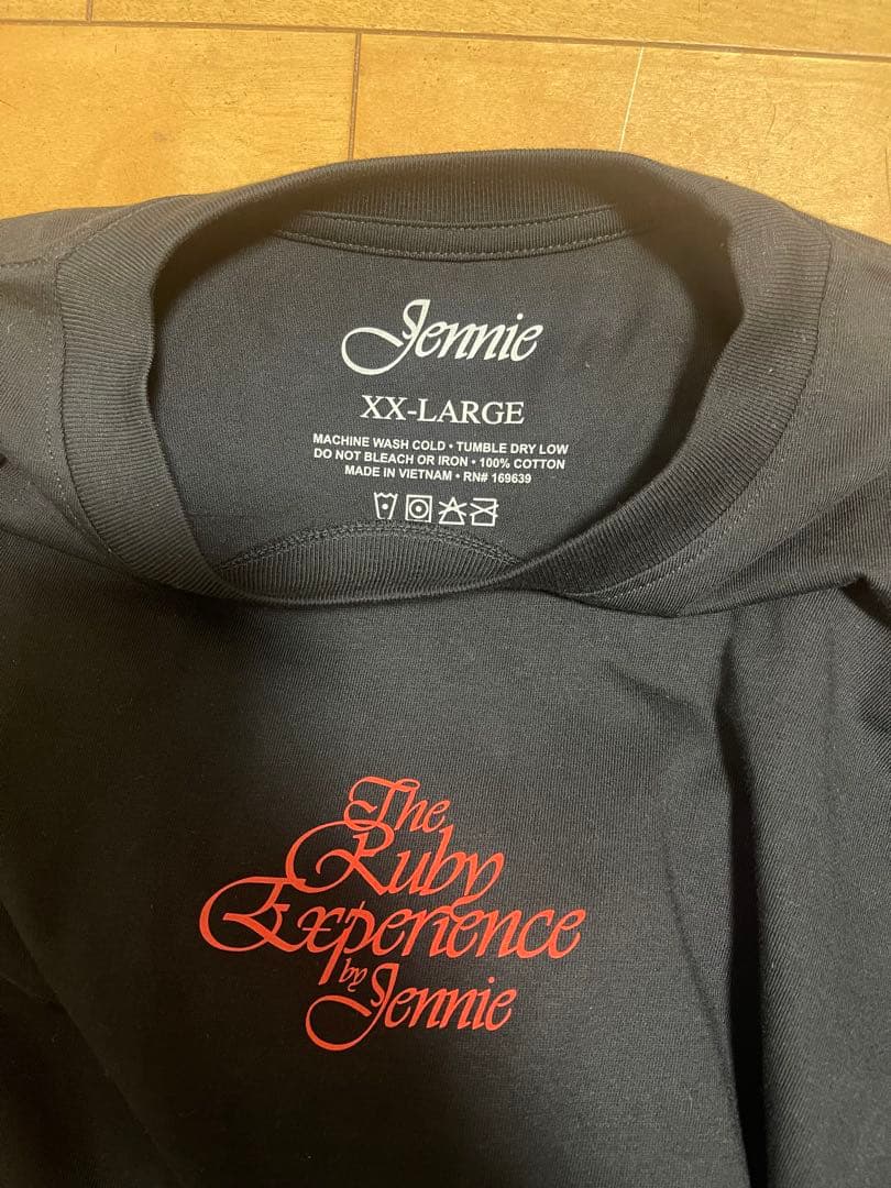 BLACKPINK Jennie ジェニー The Ruby Tシャツ XXL - メルカリ