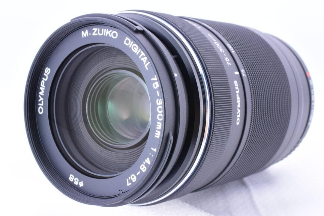 【❄超望遠】オリンパス ED 75-300mm F4.8-6.7 II ブラック