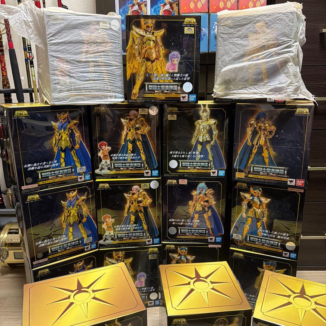 聖闘士聖衣神話EX 黄金聖闘士リバイバル版　4体セット売り 聖闘士聖衣神話EX 黄金聖闘士リバイバル版」の対象商品を購入すると