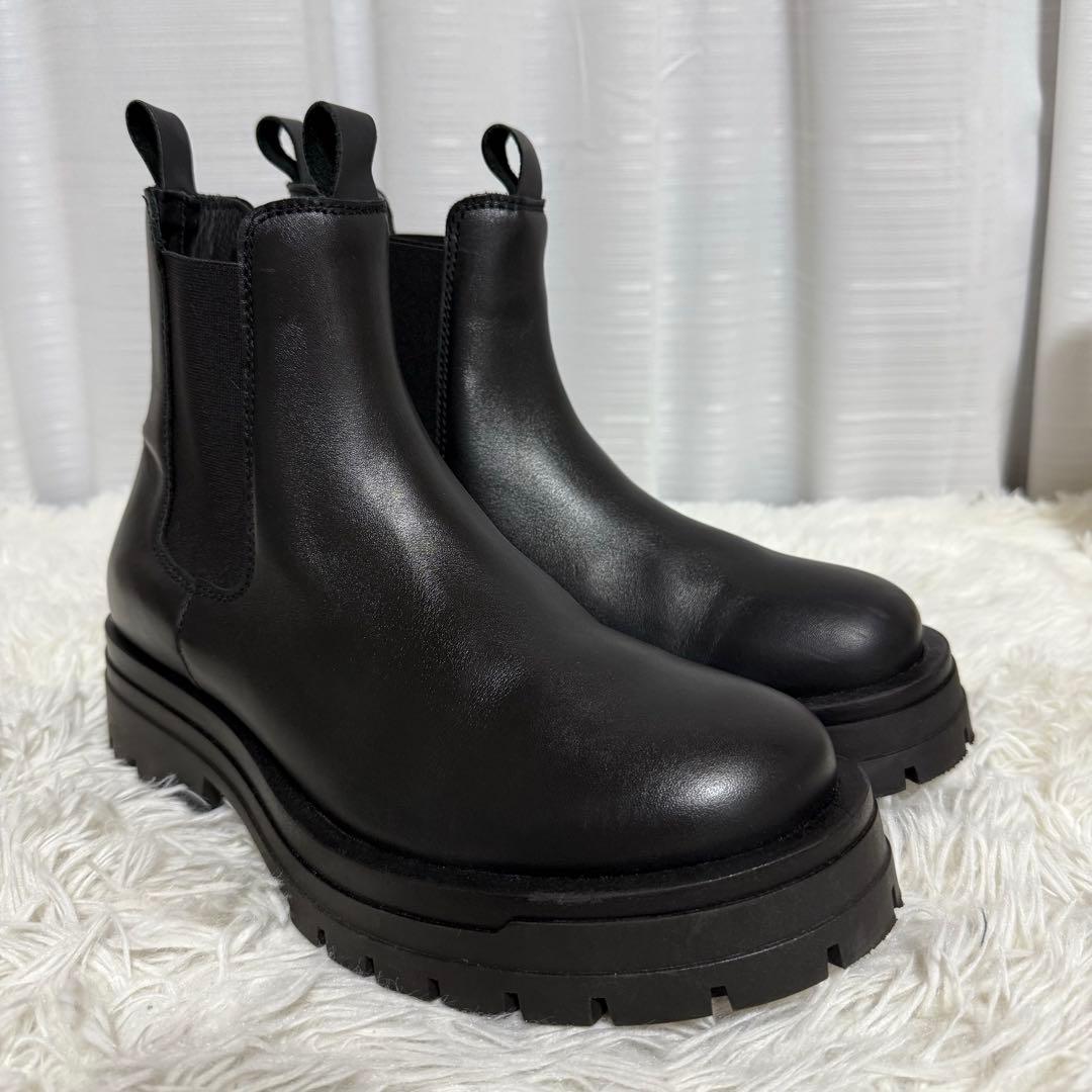 ⭐️未使用級⭐️ ZARA サイドゴアブーツ チェルシーブーツ ブラック