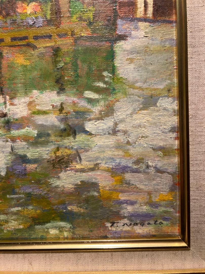 油絵 肉質画 作者不明 サインあり - メルカリ