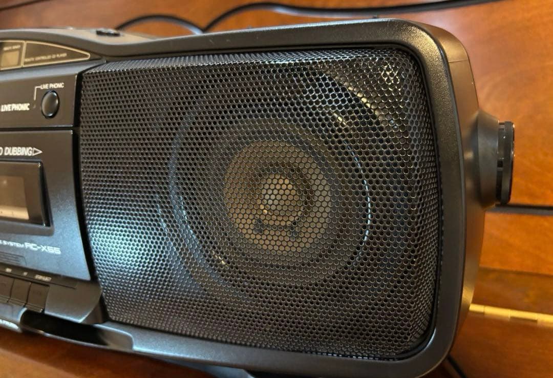 Victor RC-X55 ラジカセ：作動品