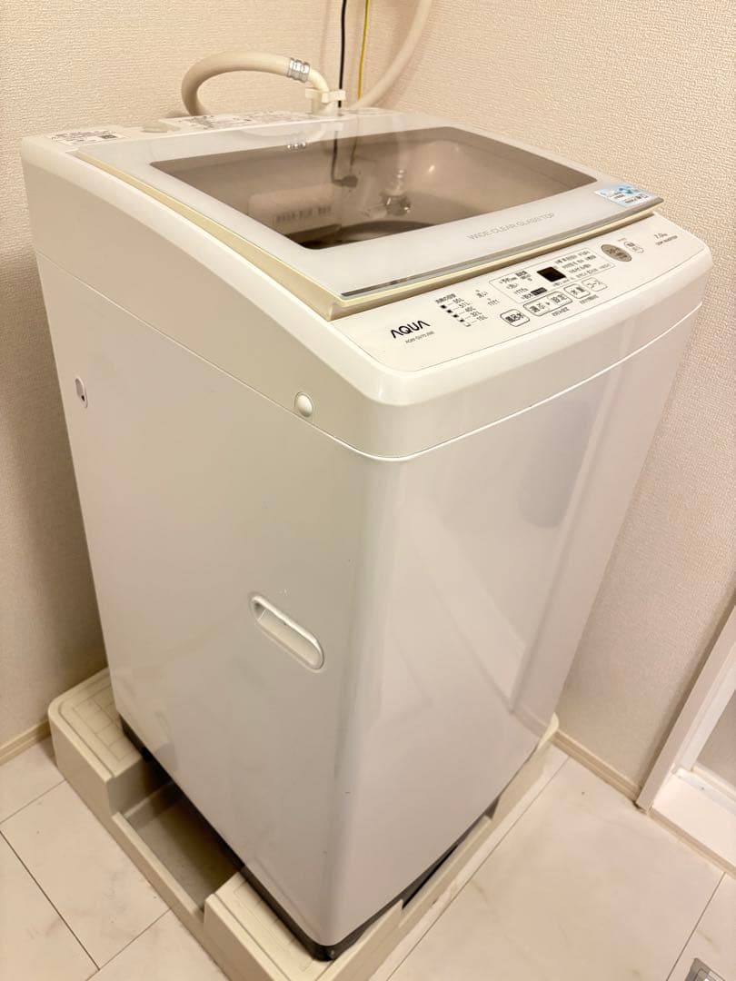 【値下げ】AQUA 縦型洗濯機 7.0kg 本体