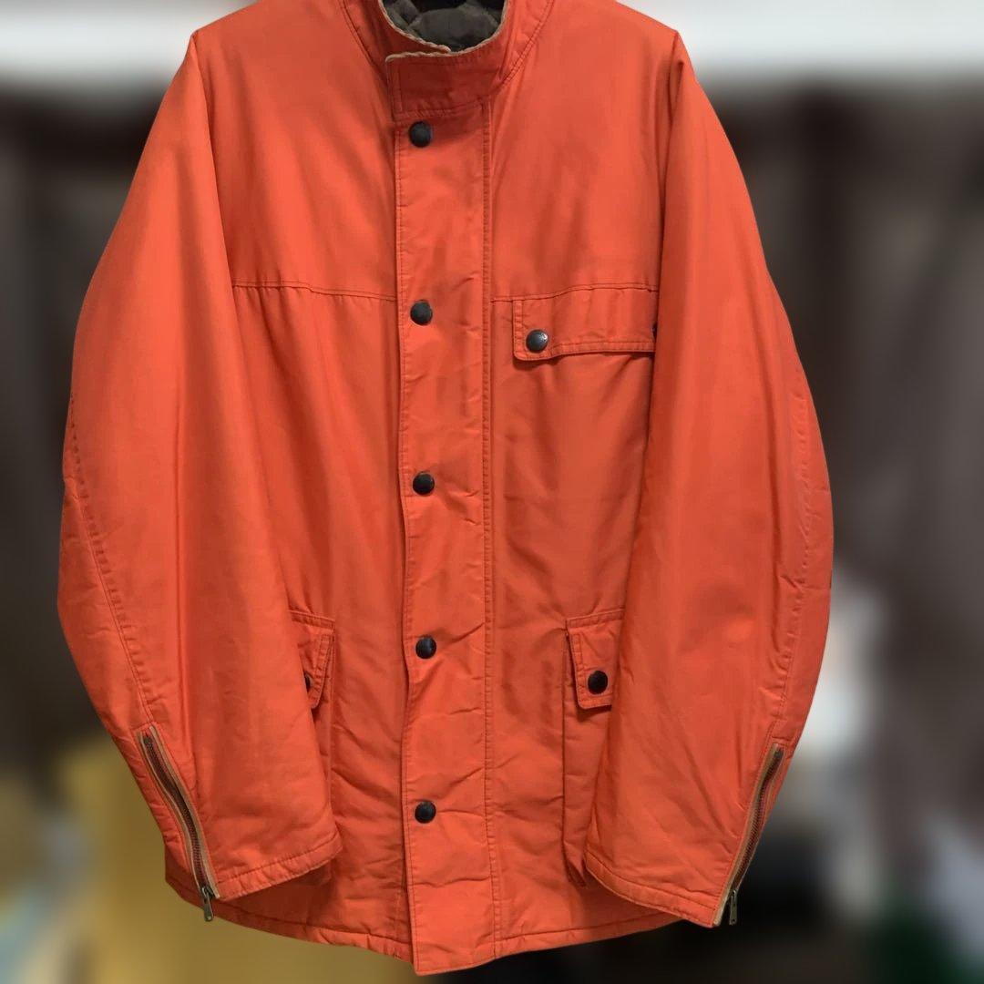 COACH EST 1941 オレンジ ナイロンジャケット　内側キルティング Subciety（サブサエティ）の「QUILTING COACH JKT（ミリタリー