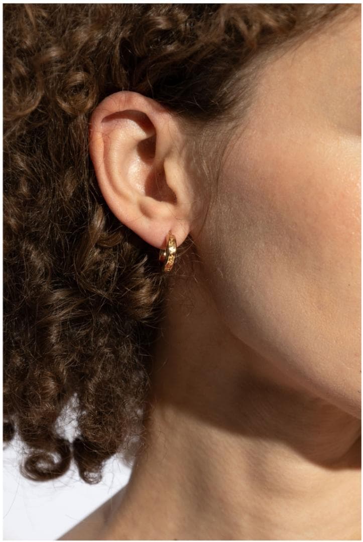 正規品】 VERSACE ヴェルサーチェ グレカ フープ ピアス