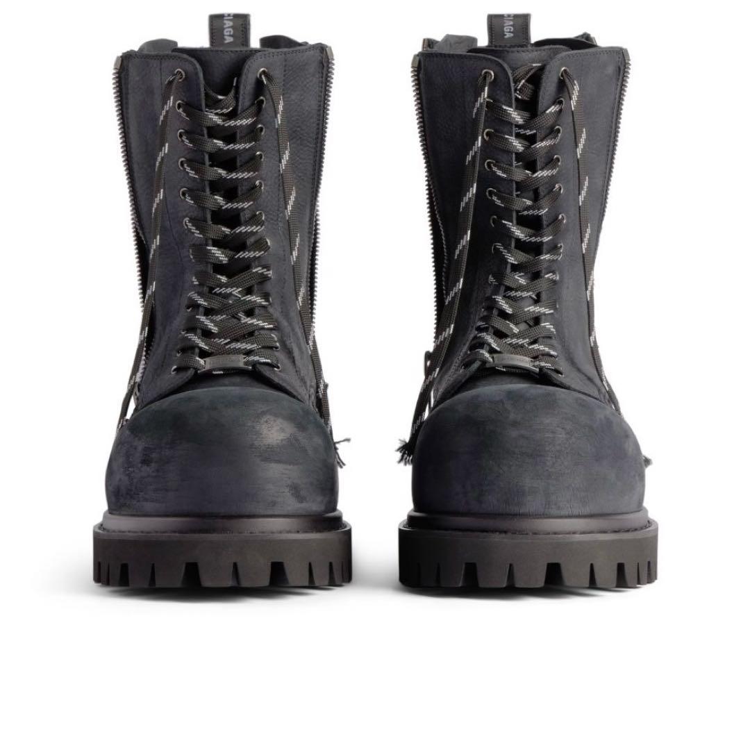 balenciaga stomper バレンシアガ ストンパー ブーツ 40 - メルカリ