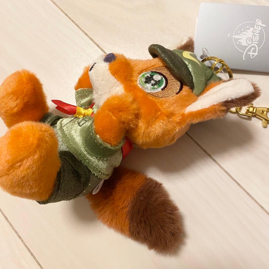 ズートピア ニック ぬいぐるみ キーチェーン KIRAME キラ目 ディズニー
