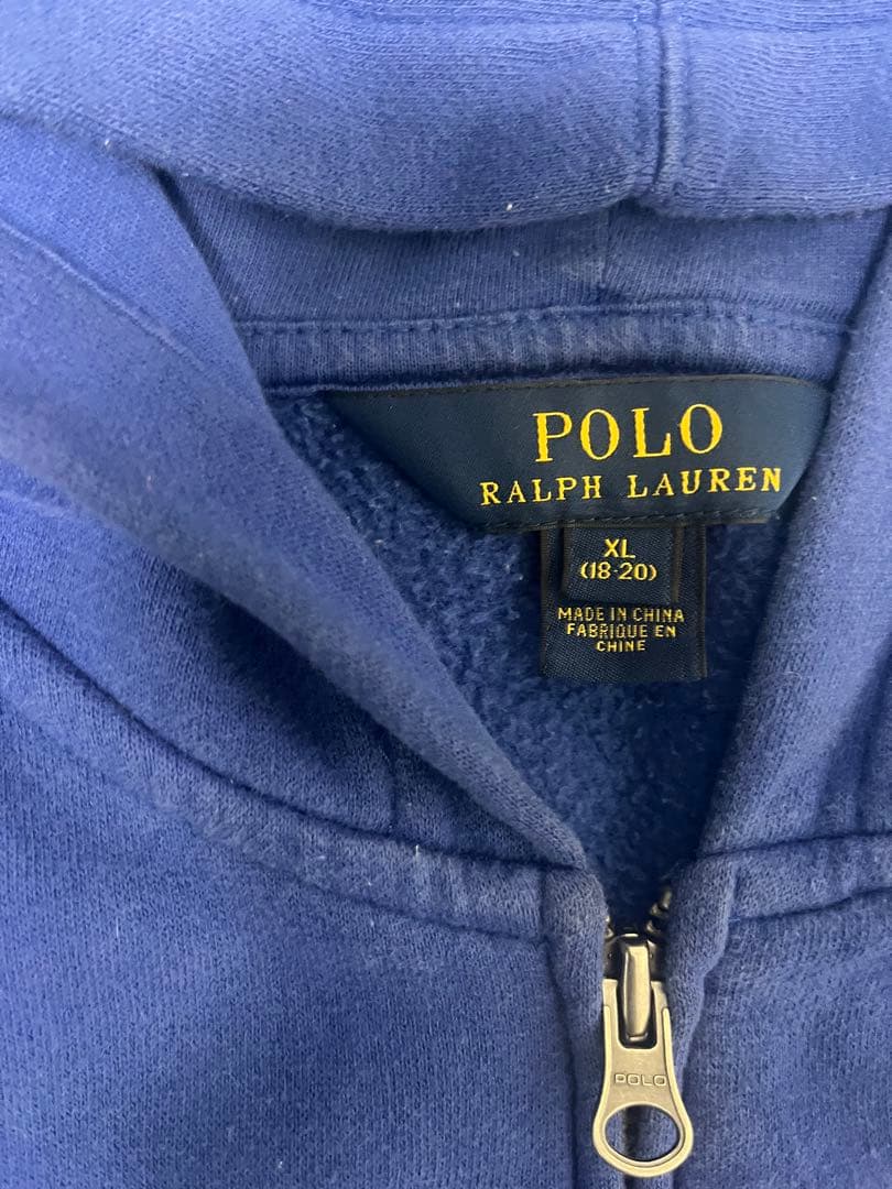 Polo Ralph Lauren ジップパーカー y2k flexwitme - メルカリ