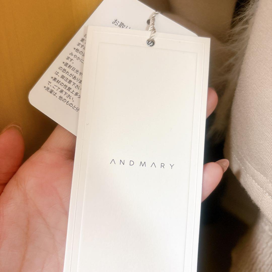 タグ付き andmary ファーポケットミニドレス アンドマリー - メルカリ