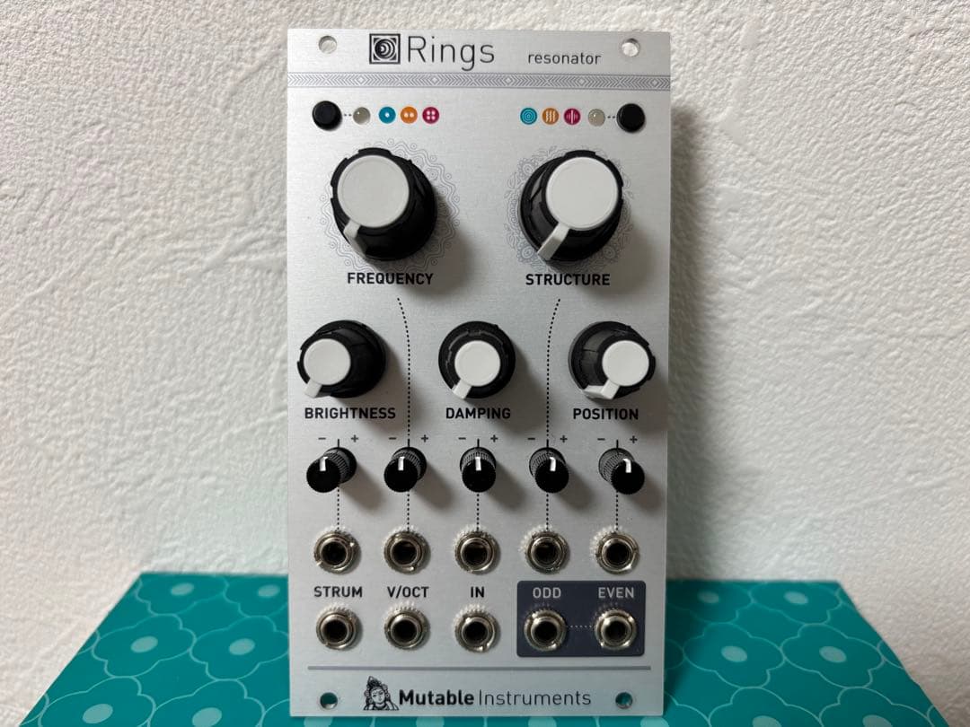 Mutable instruments Rings ユーロラック モジュラー Amazon | Mutable Instruments MM Rings ユーロラック モジュラー