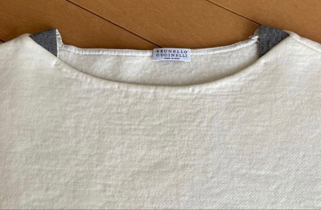 ブルネロクチネリ カシミヤ ウール モニーレ 厚手 暖かスウェット