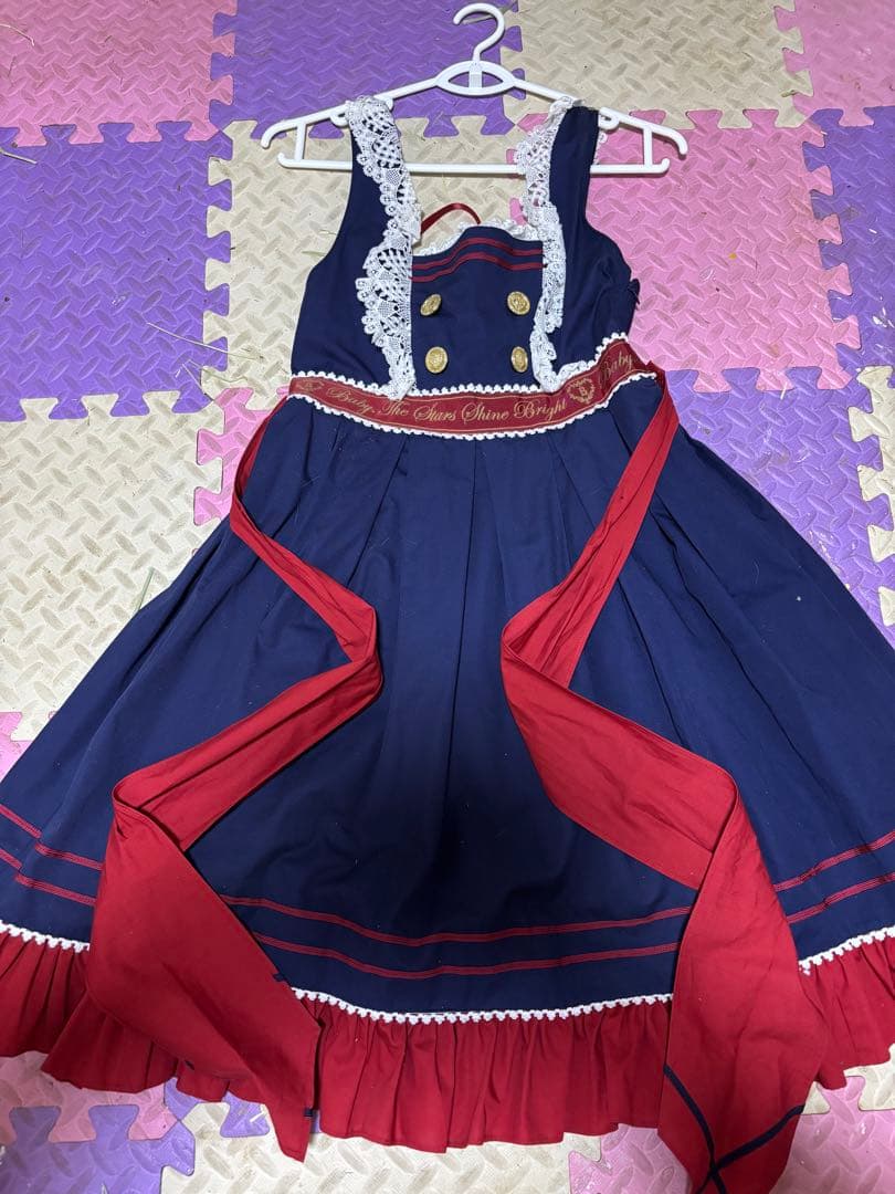 baby the stars shine bright ネイビーＪＳＫ Marie's Sailor JSK & Head Bow Set by Baby, the Stars Shine Bright