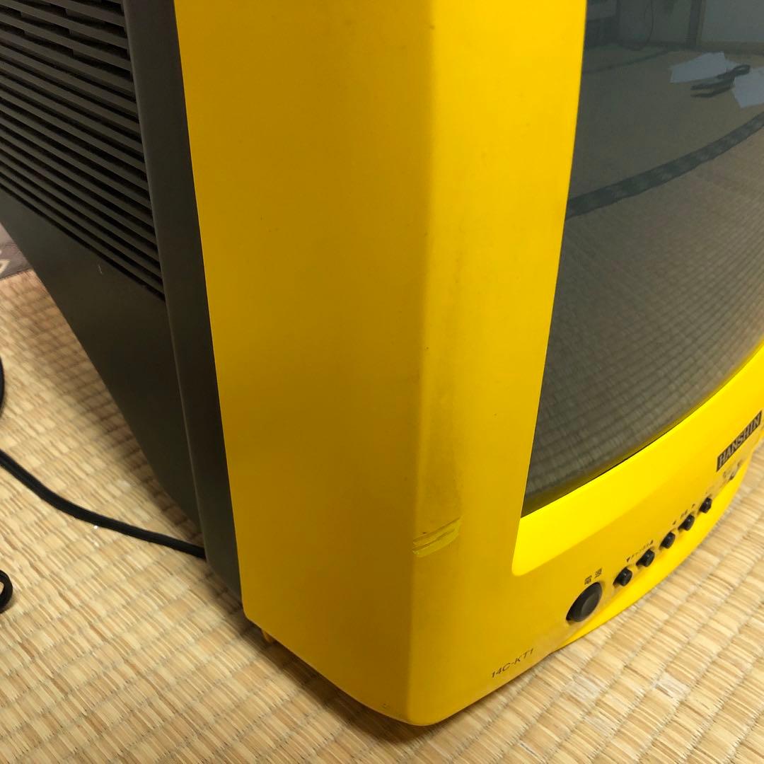 阪神タイガース ブラウン管テレビ リモコン付 14C-KT1 アンティーク