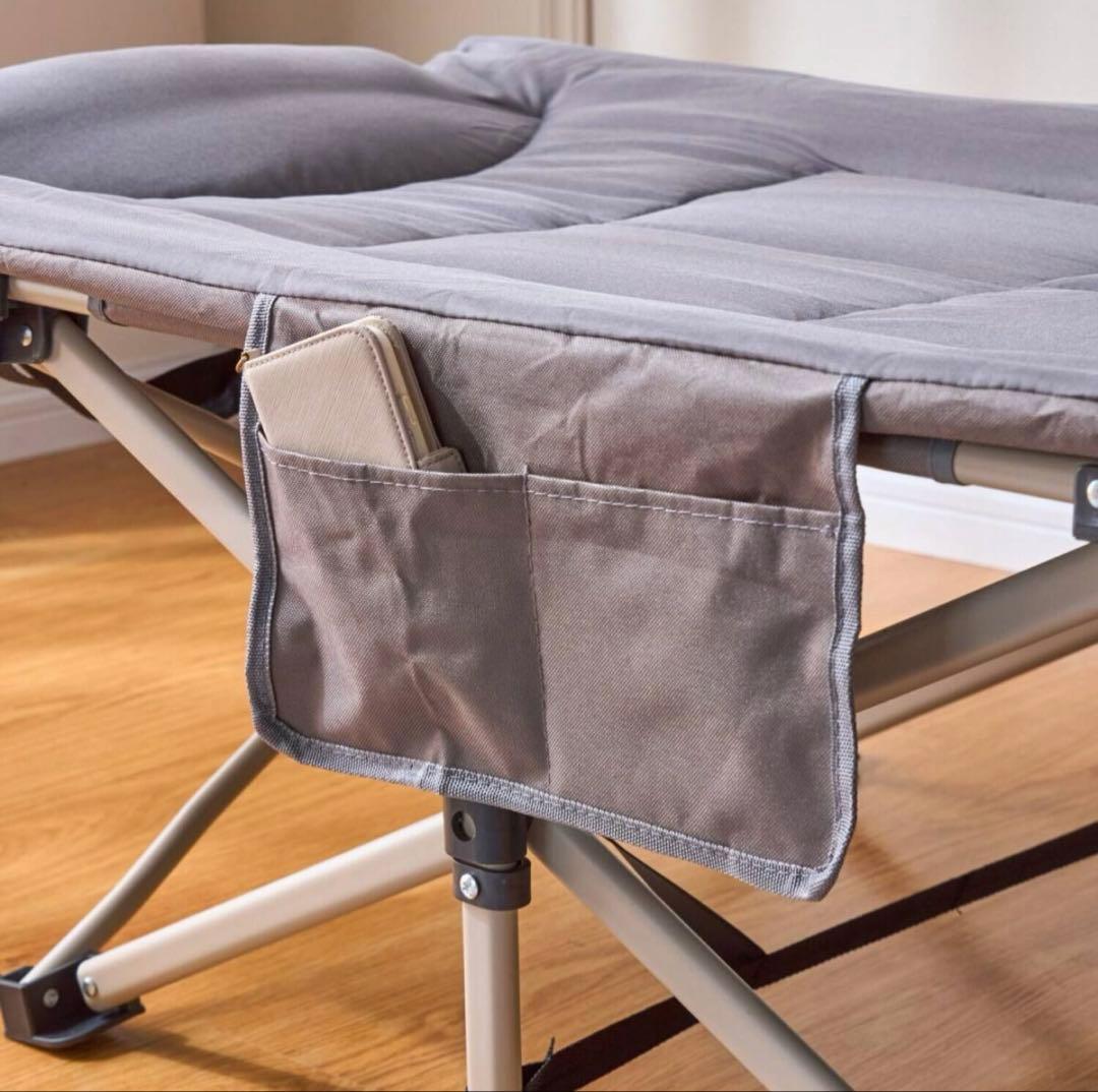 モリリン 簡単設置＆寝心地快適！ 折りたたみ式ベッド リラブルーム