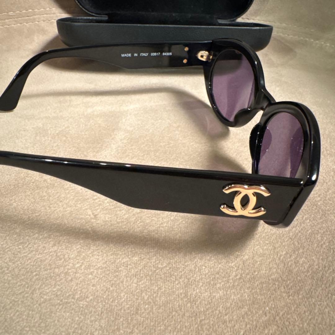 まんちぇ様御専用CHANEL サングラス 03517 ケース付き - メルカリ