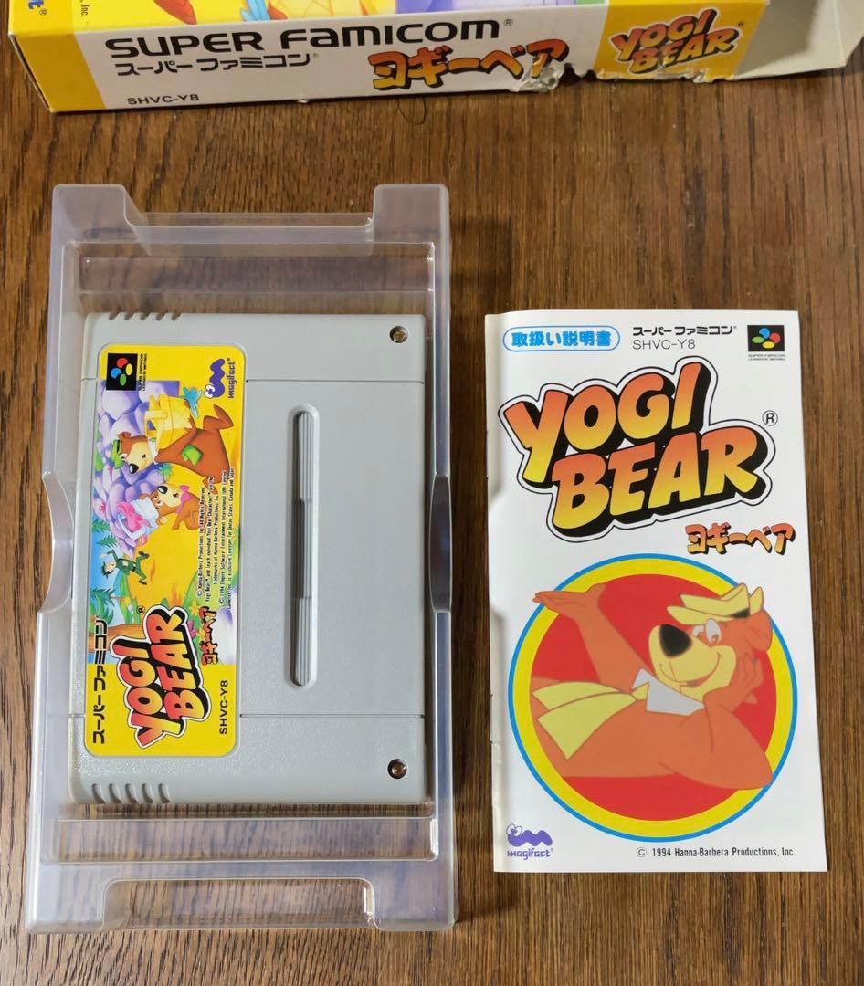 超激レア】スーパーファミコン SFC ヨギーベア YOGIBEAR【箱説有り