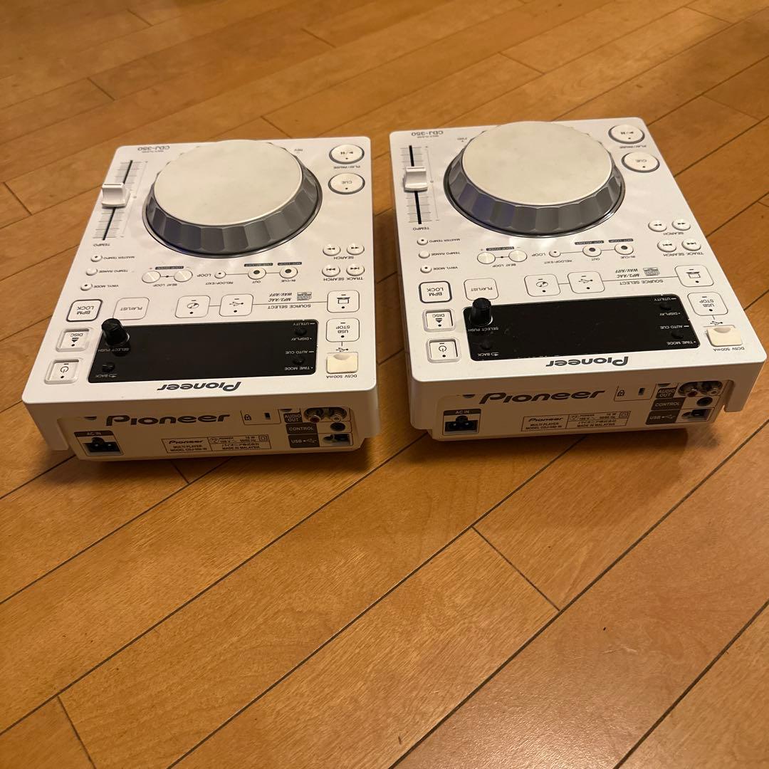 pioneer CDJ-350 2台セット - メルカリ