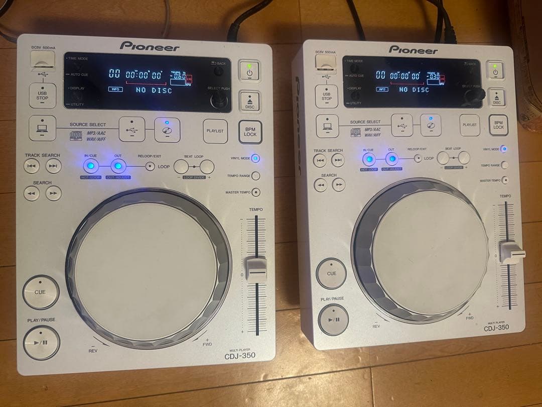 pioneer CDJ-350 2台セット - メルカリ