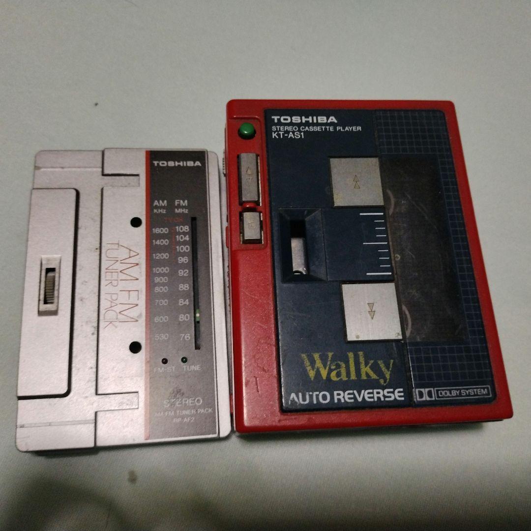 東芝Walky ステレオカセットプレーヤー KT-AS1 - メルカリ