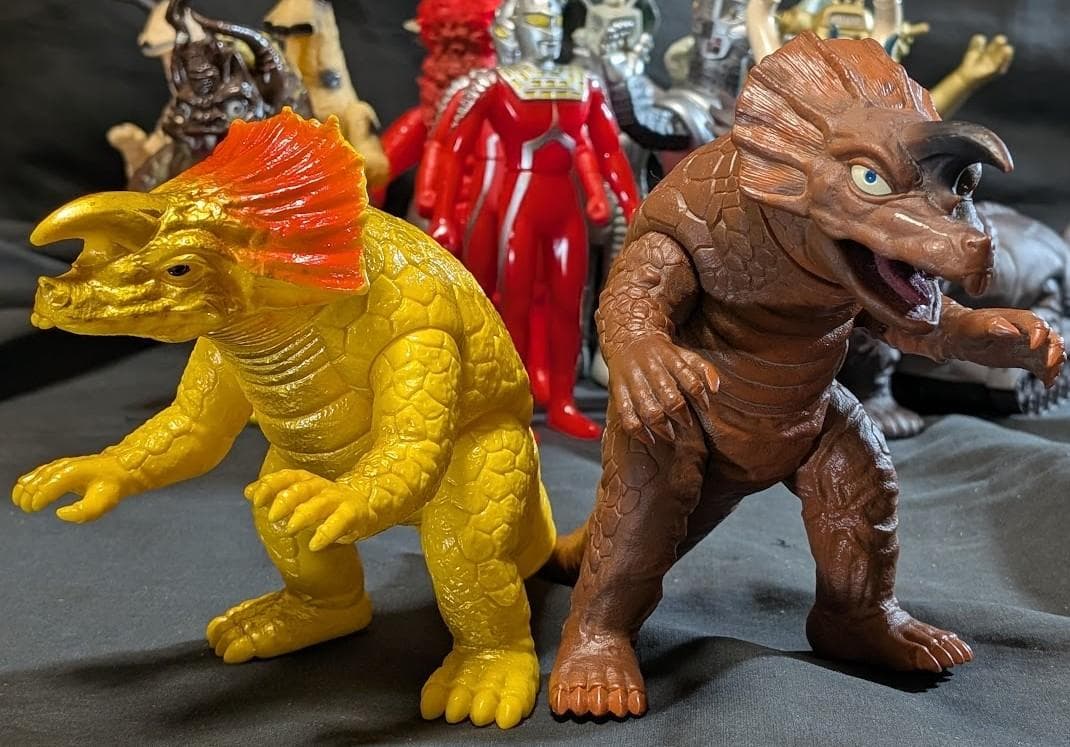 ウルトラセブン＆登場怪獣・宇宙人（バンダイ）ソフビフィギュア15体