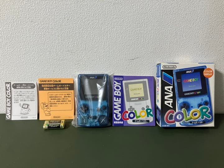 ゲームボーイ カラー 本体 ANA 限定品 任天堂ゲームボーイカラー 本体ANA限定モデル - メルカリ