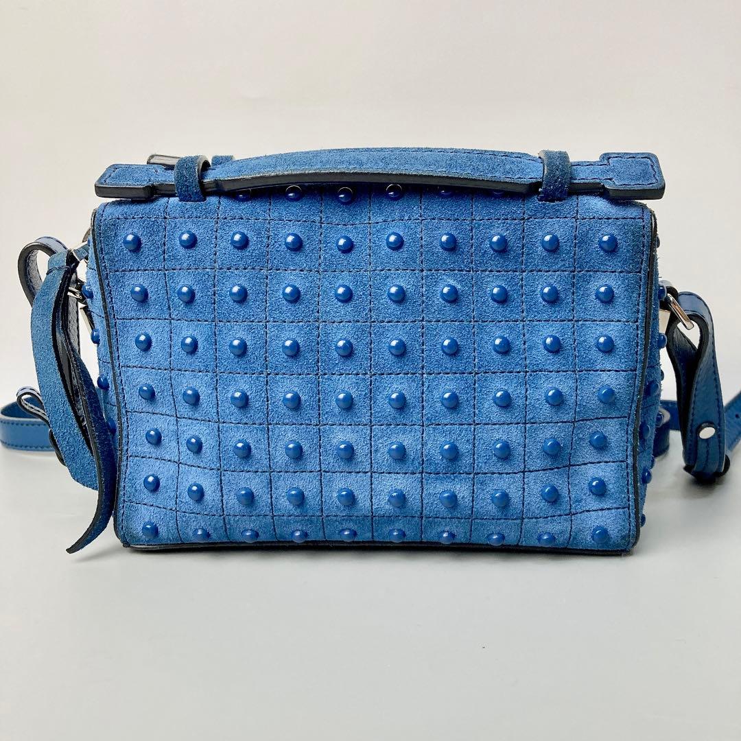TOD'S トッズ ゴンミーニ ショルダーバッグ 2way スタッズ - メルカリ
