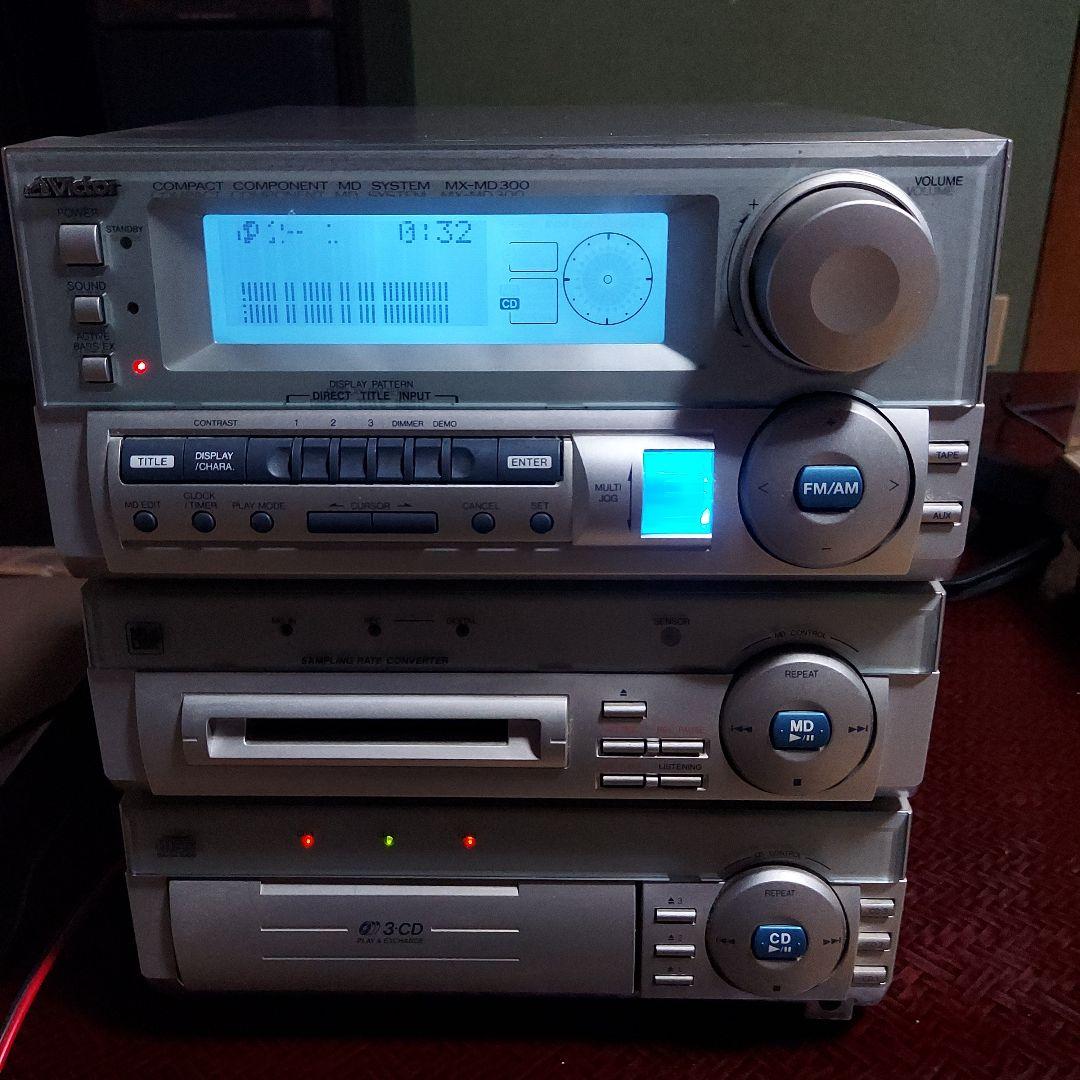 ビクターミニコンポシステムMX-MD300 - メルカリ