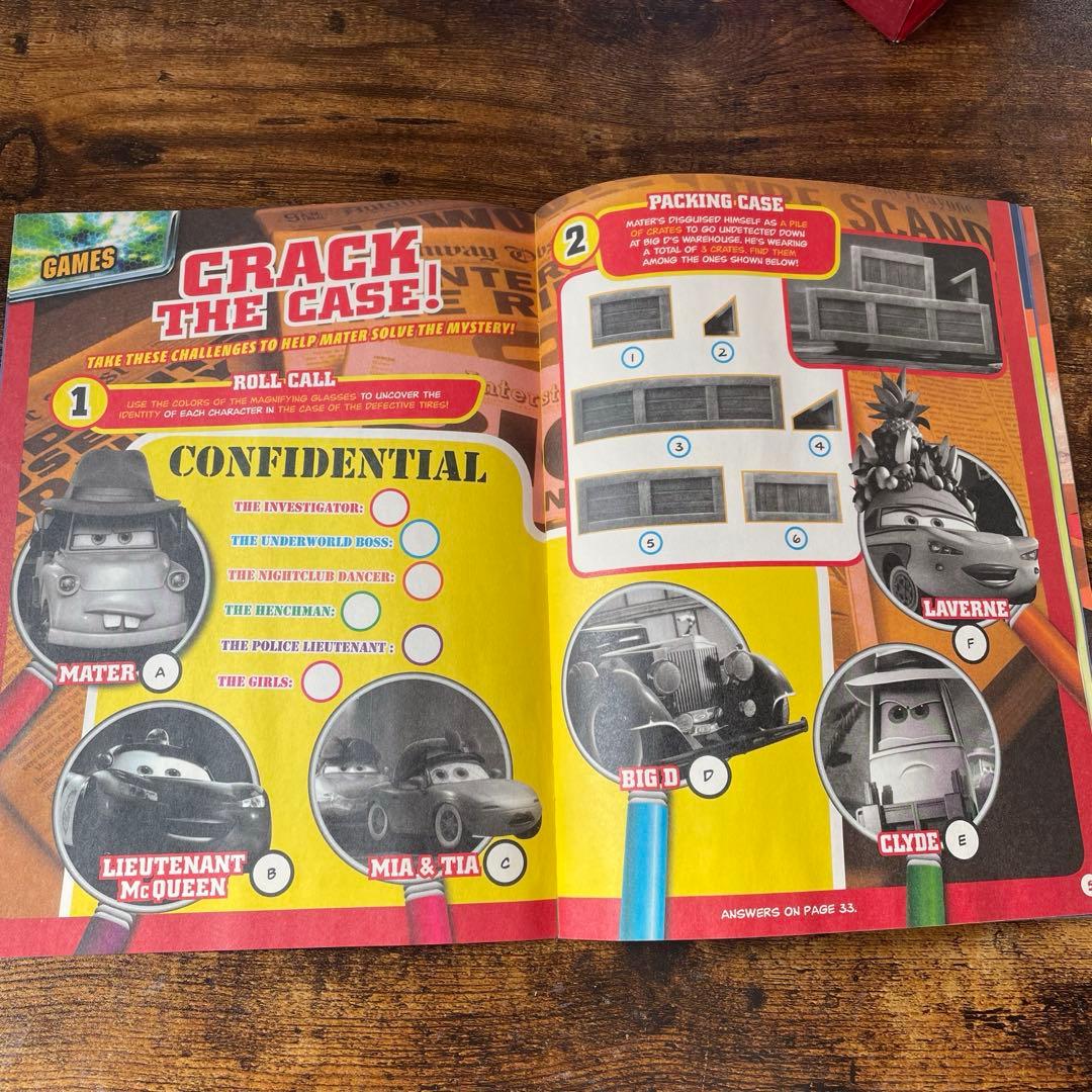 cars カーズ 希少 レア 2012年 フルカラー33ページ 本 - メルカリ