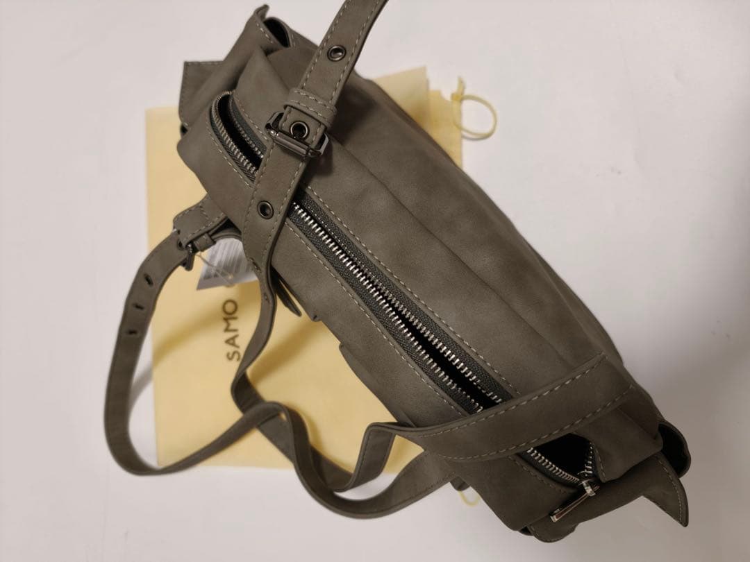 SAMO ONDOH グレー ショルダーバッグ