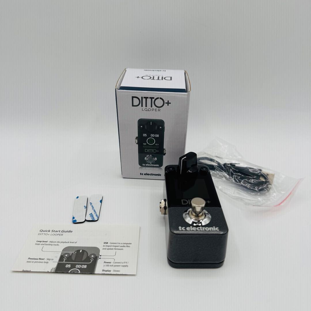 【未使用】tc electronic DITTO+ Looper TC Electronic | Product | DITTO+ LOOPER