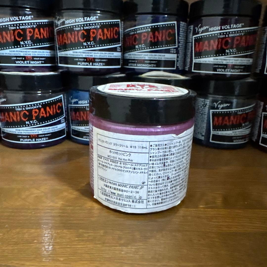 MANIC PANIC カラーリング剤 複数色セット - メルカリ