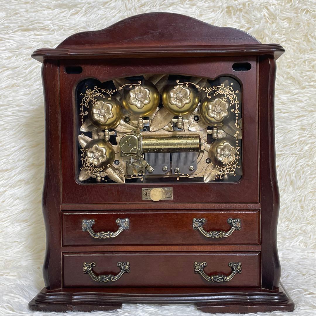 SANKYO サンキョー オルゴール 青きドナウ ジュエリーボックス 美品 SANKYO サンキョー オルゴール 青きドナウ ジュエリーボックス 蜂