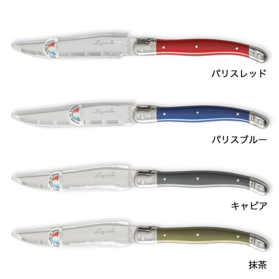 ジャンデュボ ライヨール ナイフ正規品 5色各2本の10本セット 正規