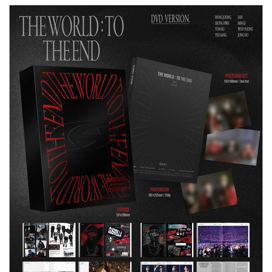 ATEEZ THE WORLD : TO THE END【DVD】 日本語字幕 - メルカリ