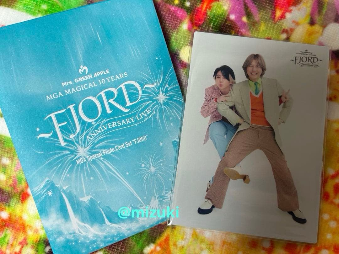 Mrs. GREEN APPLE ミセス フィヨルド フォトカ 33 大森 藤澤 - メルカリ