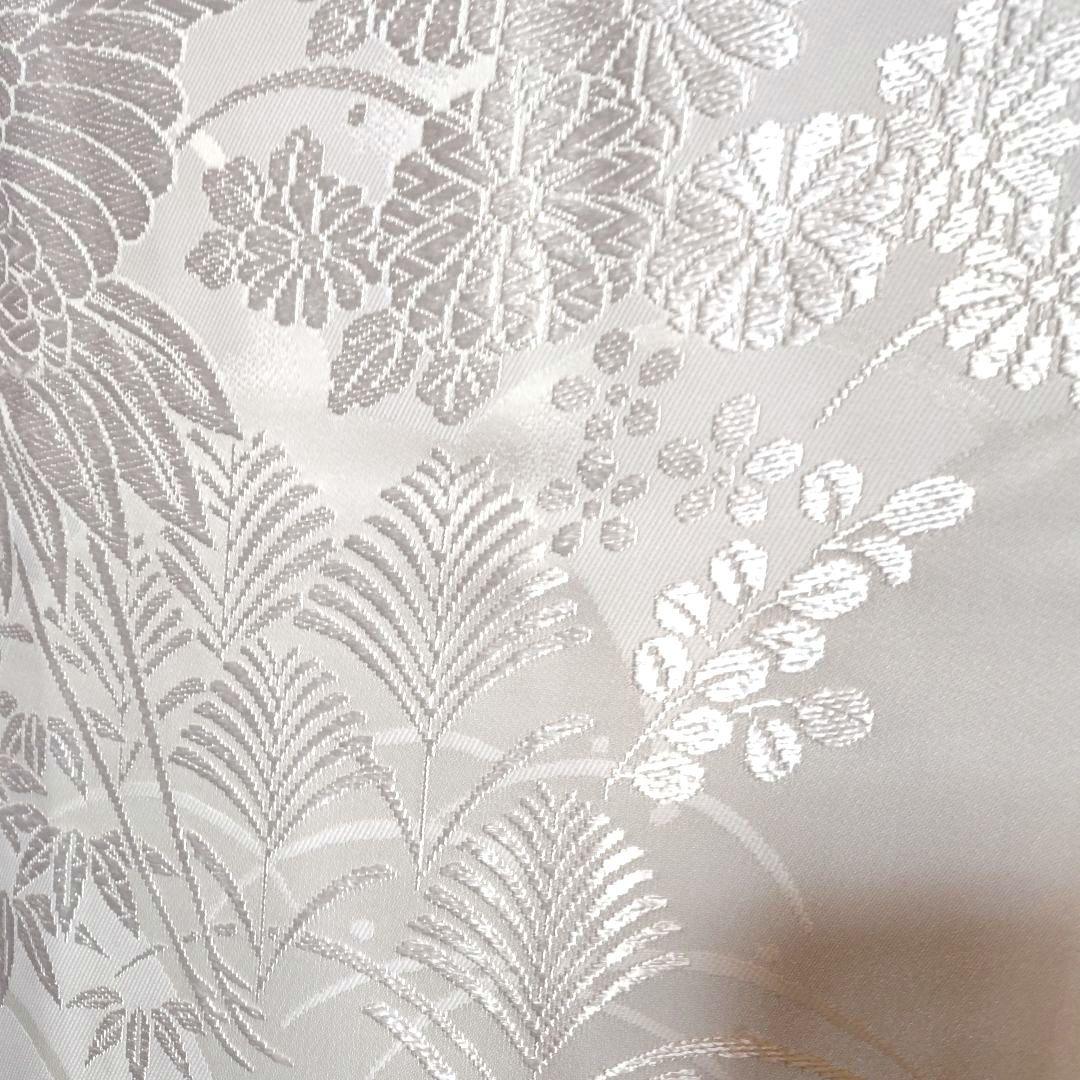 白無垢・色打掛 鶴と草花の唐織D - メルカリ