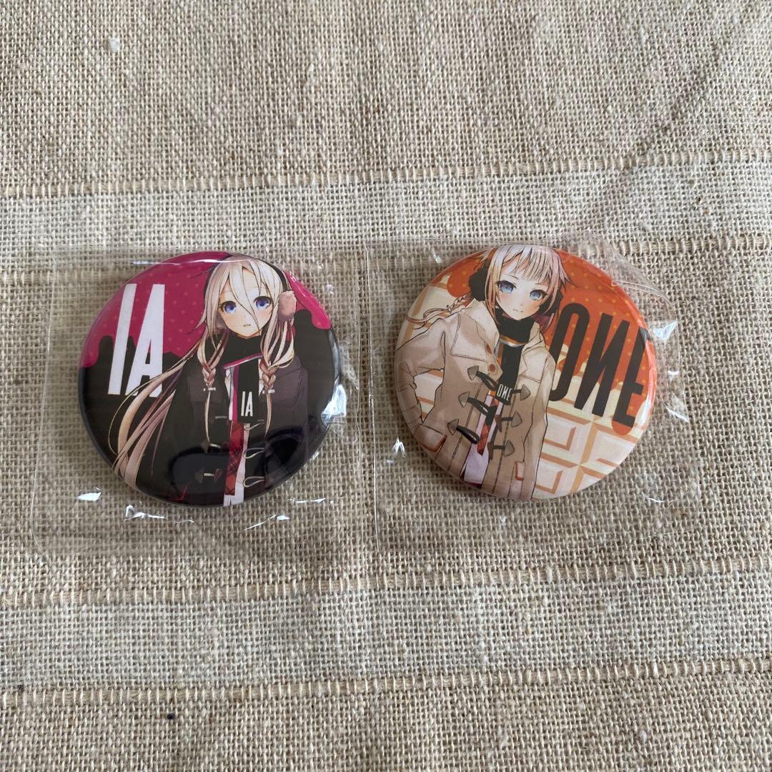 匿名配送 レア VOCALOID IA ONE 特典 非売品 ミニ缶バッジ 8点 - メルカリ