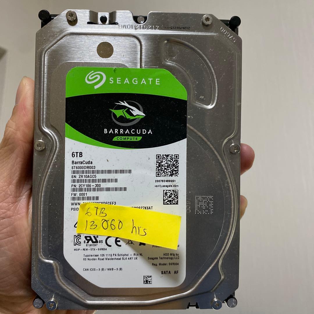 動作確認済 SEAGATE ST6000DM003 6TB HDD 1台セット SEAGATE ST6000DM003 [6TB SATA600 5400] 価格比較 - 価格.com