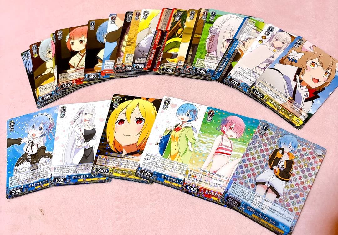 ヴァイスシュバルツ リゼロ 25枚 まとめ売り - メルカリ