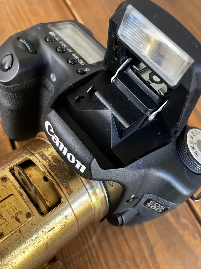 Canon EOS 50D Petzvalレンズ付き