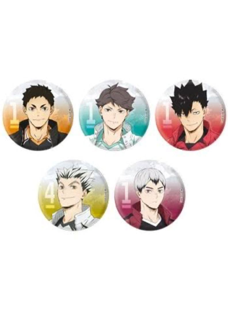 6点セット】ハイキュー 主将組 缶バッジ ジャンフェス 限定 2022