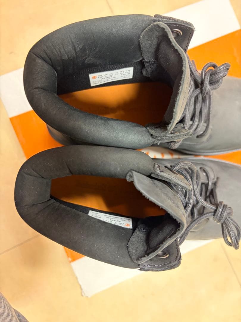 靴 Timberland premium WP boot black 27.5cm