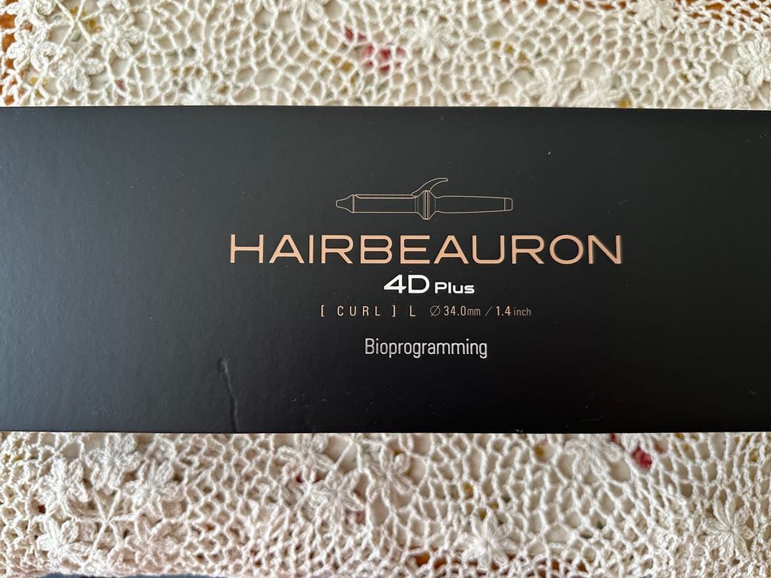 美品 】カールヘアアイロン 4D 34mm - メルカリ