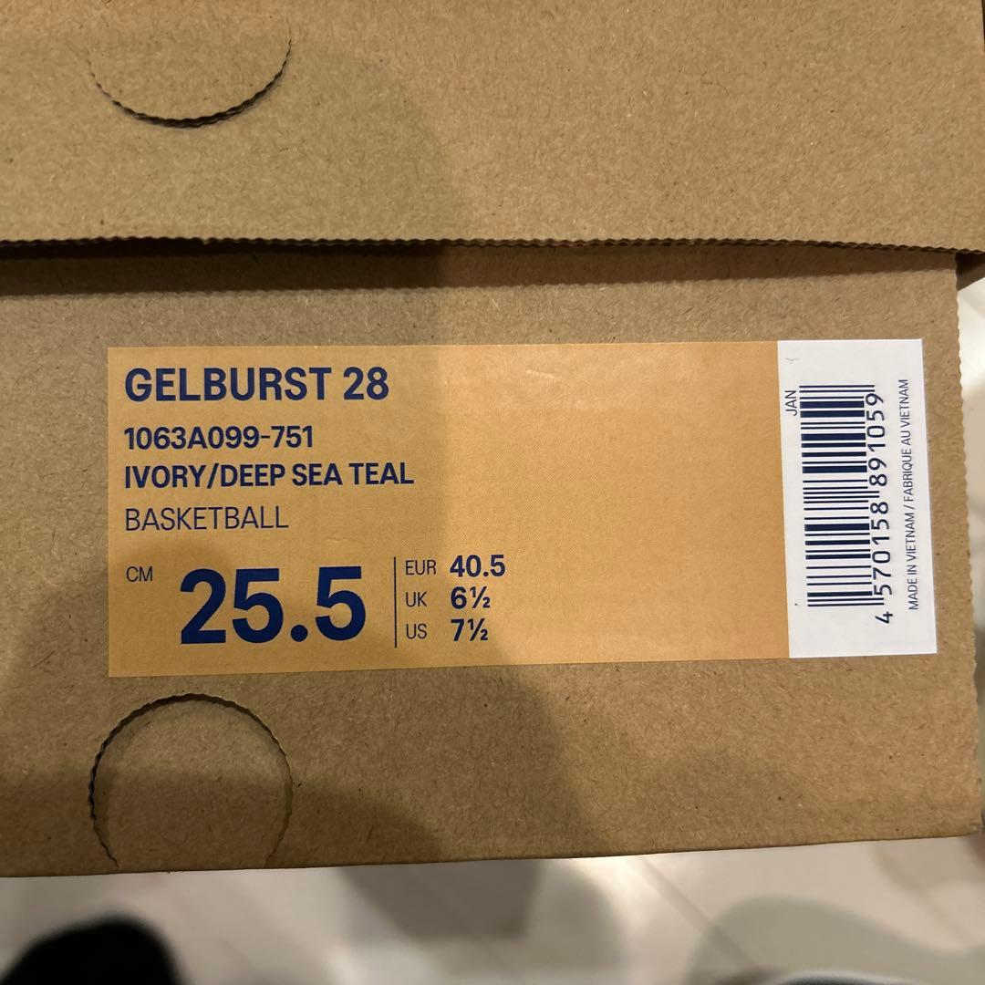 ゲルバースト28 ASICS GEL BURST 28 アシックス ゲル バースト 28 日本未発売カラー