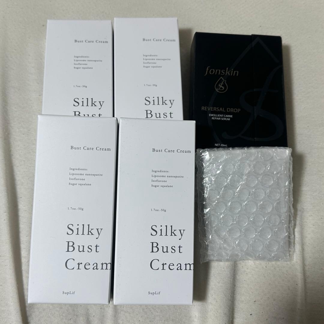 Silky Bust Cream 4個セット - メルカリ