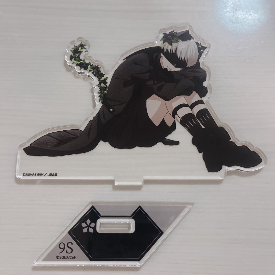 NieR:Automata ナンジャタウン 限定 アクリルスタンド 9S クロ